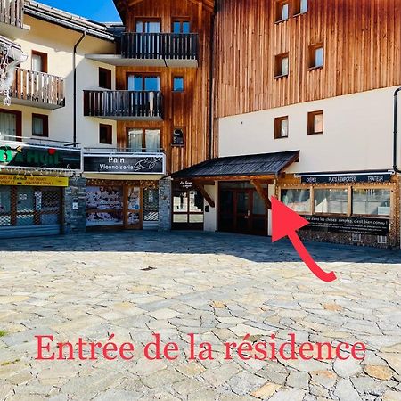 Les Orres 6 Places Coeur De Station Avec Piscine Exterior foto
